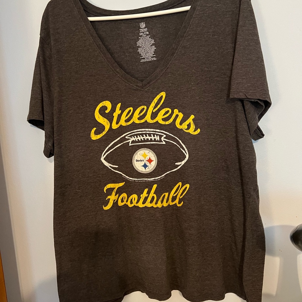 NFL Team Apparel Dark Gray Tee